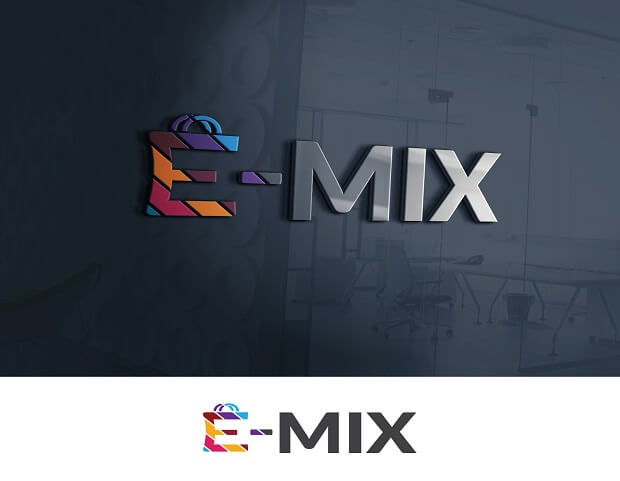 E Mix Logo Design